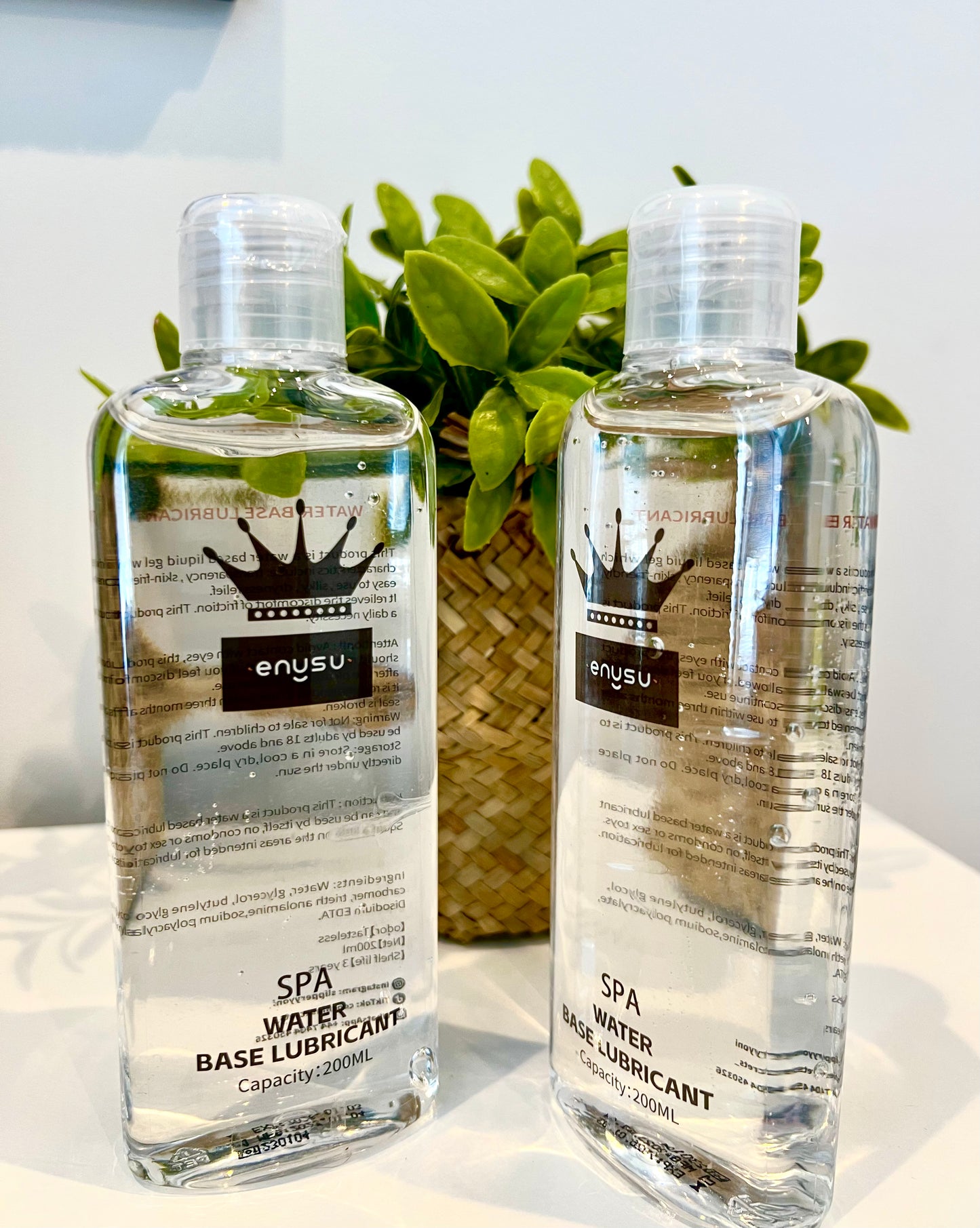 LadyBloom SPA Water-Based Lubricant - 200ML Premium Organic Formula